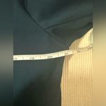 Amélline Teal Long Sleeve Open Front Cardigan with Pockets – Size L Blue Size L Photo 3