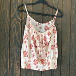 LC Lauren Conrad LC- Lauren Conrad pink floral print spaghetti strap top Photo 4