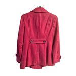 st. john's bay St. John’s Bay * Burgundy * Wool Blend * Double breasted ￼* Pea Coat * Sz PM NWO Photo 1