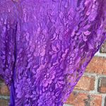 Seneca womens vintage lace lined formal cocktail handkerchief hem midi dress Photo 1