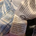 Nine West NWT Women’s  striped denim capris chrystie cropped jeans blue white Photo 11