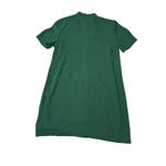 ZARA NWOT Dark Green Dress Choker Neck Line Women Small Short Sleeve Formal Photo 5
