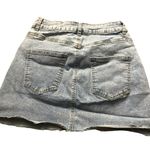 Calvin Klein Y2K-Style Mini Blue Denim Skirt Photo 4