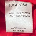 Tularosa x Revolve Maida Ruffle Smocked Off-the-Shoulder Mini Dress Red Size XS Photo 13