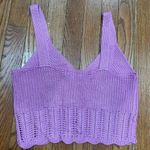 Jolie & Joy Women's Pink Knit Top Purple Size L Photo 4