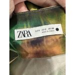 ZARA  Satin Effect Limited Edition Cowl Neck Midi Slip Dress Asymmetrical Hem S Photo 8