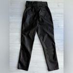 Lucy Paris  Black Faux Leather Dress Pants Photo 10