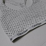 Calvin Klein White & Black Polka Dot Racerback Bra Photo 3