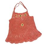 One Step Up Mango Crochet Festival Babydoll Top size Medium Photo 1