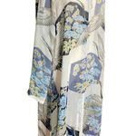 Vintage Citron Kimono Duster Dress
Crane Floral Print L Blue Size L Photo 0