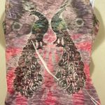 Happening in the present hip -  - Pink Peacock & Floral Tank Top Photo 6