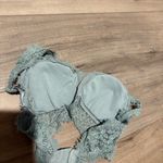 Aerie American Eagle Eyelash lace padded plunge bralette convertible racerback S Photo 3