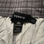 Torrid plaid career pants 22 gray Photo 2