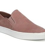 Vince Garvey Suede Slip-On Sneakers, Size US 6, Antique Rose, Suede/Leather, EUC Photo 0