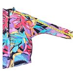 Vintage 80s 90s Olympic Korea Reversible colorful abstract paint Jacket Small Photo 6