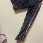 Just USA Cropped Denim Jacket Size S GUC Photo 5