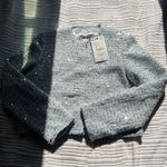 ZARA ZW COLLECTION SEQUIN CROPPED JACKET Photo 6