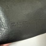 Margot Ny Split Pocket Black Soft Leather Slim Crossbody Purse Zipper Classic Photo 3