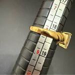 Vintage Signed 925 Gold Over Sterling Silver Emerald Cut Clear CZ Ring Size 8 5g Photo 7