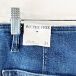 Free People High Rise Level Up Slit Bootcut Jeans Night Sky Blue 31 / 12 Photo 5