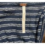 Free People  Blue Embroidered Faux Wrap Frida Tank Top Striped Boho Fairy X Small Photo 7