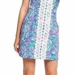 Lilly Pulitzer for Target • My Fans Sleeveless Split Neck Shift Mini Dress Pink Size 2 Photo 0