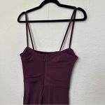 House Of CB  ‘Milena’ Dark Cherry Corset Maxi Dress NWOT size L Photo 14