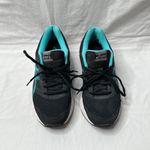 ASICS Womens Black Turquoise Gel Contend 5 Running Sneakers Size 8.5 Photo 3