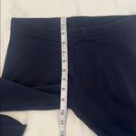 Moda international size small navy blue cotton spandex leggings EUC Photo 5