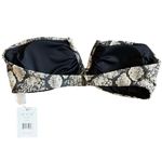 ANDIE NWT Swim The Scala Top In Snakeskin Size Medium Photo 2