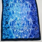 Oscar de la Renta Vintage Paisley Silk Scarf Photo 3