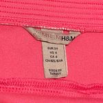 H&M Hot Neon Pink Pleated Tier Mini Bandage Bodycon Skirt Photo 7