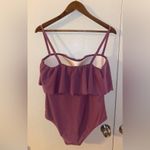 Kona Sol One Piece Ruffle Scalloped Flounce Swimsuit
- size large Photo 1