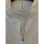 Fabletics ‎ White Floral Quarter Zip Long Sleeve Hoodie Activewear Photo 1