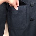 Banana Republic Women’s Black Double-Breasted Pea Coat Photo 4