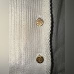 Abercrombie & Fitch  Mara button-up sweater vest in cream large Photo 3