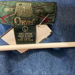 Orvis Vintage  Denim Fly Fishing Vest Utility Cargo Button Front Medium Wash L Photo 2