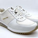 Michael Kors MK Allie Trainer Logo Print Sneakers Photo 1