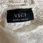 VICI - XS white long coverup Photo 2
