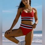 Beach Riot  Millie Bottom American Colorblock, Size X-Large, $108 Photo 0