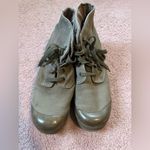 Lower East Side EUC Y2K  Women’s 8 Military Sneaker Boot Canvas Rubber Photo 1