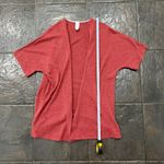 Honeyme  Women's Open-Front Shrug in Deep Pink Size Small Photo 1