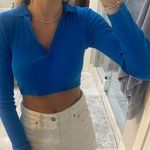 ZARA Blue Top Photo 1