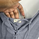 Brandy Melville  John Galt Blue Cropped Tank Top OS Photo 3