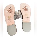 Free People  Saturaday Snake Strappy Leather Flat Sandals 41/10 Photo 6