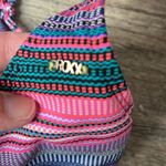 Roxy  Size L Striped Bikini top Swimwear for Women Colorful Striped Bikini Top ♦️ Photo 1