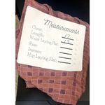 ZARA Gingham Sleeveless Sheer Blouse Button Keyhole Back M Rose Pink #2980 Photo 7