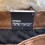 EXPRESS Metallic Faux Leather Skinny Pants – Size 14R – NWT Photo 6