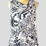 Studio Works  cute comfy sleeveless animal print top Photo 0
