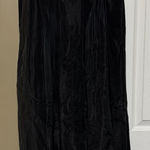 Chaus 100% Silk Black Midi Skirt Size Small Photo 0